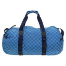 LOUIS VUITTON Damier Aventure Plat Ktical Bag Nylon Blue M97057 LV Auth 120148-13