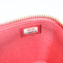 CHANEL Chain Shoulder Bag Straw Beige Gold CC Auth 120168AM-10