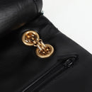 CHANEL Matelasse Chain Shoulder Bag Tweed Light Blue Gold CC Auth 120174M-23