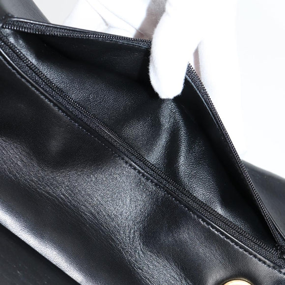 CHANEL Matelasse Chain Shoulder Bag Tweed Light Blue Gold CC Auth 120174M