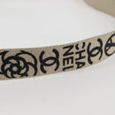 CHANEL Embroidery Shoulder Bag Suede Pink CC Auth 120175AM-14