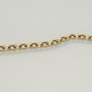 CHANEL Matelasse Chain Shoulder Bag Canvas White Black CC Auth 120186-8