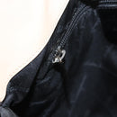 Salvatore Ferragamo Gancini Shoulder Bag Canvas Leather Beige Auth 120194-24