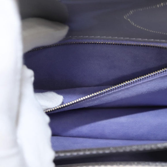 LOUIS VUITTON Vernis Monceau BB Hand Bag 2way Lila M90112 LV Auth 120203