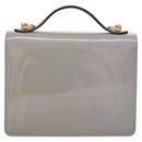 LOUIS VUITTON Vernis Monceau BB Hand Bag 2way Lila M90112 LV Auth 120203-2