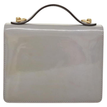 LOUIS VUITTON Vernis Monceau BB Hand Bag 2way Lila M90112 LV Auth 120203 - 0