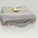 LOUIS VUITTON Vernis Monceau BB Hand Bag 2way Lila M90112 LV Auth 120203-6