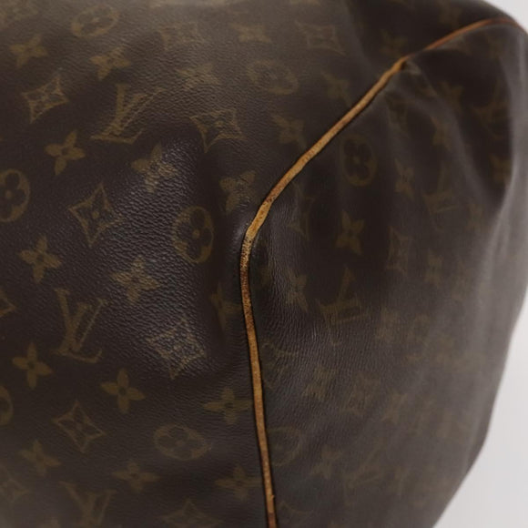 LOUIS VUITTON Monogram Keepall 60 Boston Bag M41422 LV Auth 120206