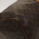 LOUIS VUITTON Monogram Keepall 60 Boston Bag M41422 LV Auth 120206-14