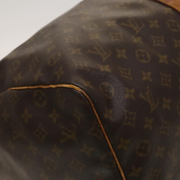 LOUIS VUITTON Monogram Keepall 60 Boston Bag M41422 LV Auth 120206
