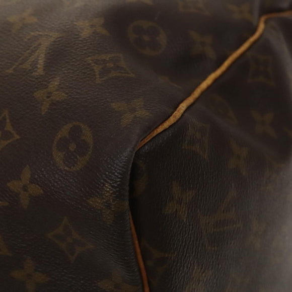 LOUIS VUITTON Monogram Keepall 60 Boston Bag M41422 LV Auth 120206