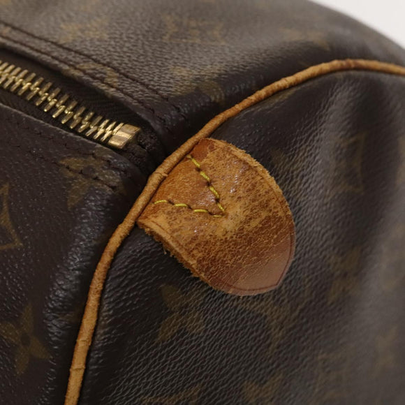 LOUIS VUITTON Monogram Keepall 60 Boston Bag M41422 LV Auth 120206