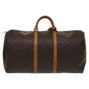 LOUIS VUITTON Monogram Keepall 60 Boston Bag M41422 LV Auth 120206-2