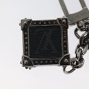 LOUIS VUITTON Monogram Eclipse Porte Cles Mon Cube Charm M68867 LV Auth 120234-9