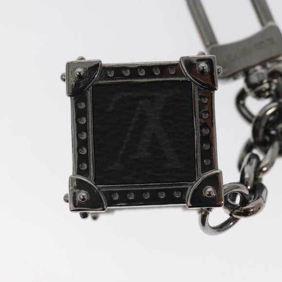 LOUIS VUITTON Monogram Eclipse Porte Cles Mon Cube Charm M68867 LV Auth 120234