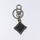 LOUIS VUITTON Monogram Eclipse Porte Cles Mon Cube Bedel M68867 LV Auth 120234-3