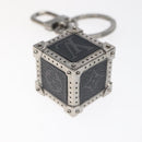 LOUIS VUITTON Monogram Eclipse Porte Cles Mon Cube Charm M68867 LV Auth 120234-6