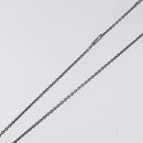 LOUIS VUITTON Pendant Vivienne Necklace metal Silver Tone M00831 LV Auth 120237-13