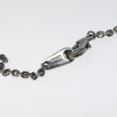 LOUIS VUITTON Pendant Vivienne Necklace metal Silver Tone M00831 LV Auth 120237-11