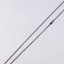 LOUIS VUITTON Pendant Vivienne Necklace metal Silver Tone M00831 LV Auth 120237-5