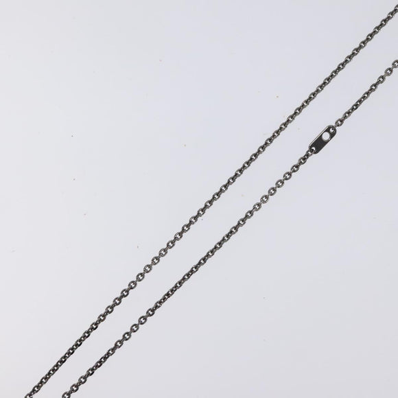 LOUIS VUITTON Pendant Vivienne Necklace metal Silver Tone M00831 LV Auth 120237