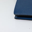 LOUIS VUITTON Epi Capuchin Shoulder Bag Blue M52345 LV Auth 120245-9