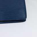 LOUIS VUITTON Epi Capuchin Shoulder Bag Blue M52345 LV Auth 120245-16