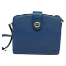 LOUIS VUITTON Epi Capuchin Shoulder Bag Blue M52345 LV Auth 120245-13