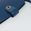 LOUIS VUITTON Epi Capuchin Shoulder Bag Blue M52345 LV Auth 120245-6
