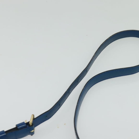 LOUIS VUITTON Epi Capuchin Shoulder Bag Blue M52345 LV Auth 120245