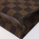 LOUIS VUITTON Damier Ebene Posh Toilette 26 Pouch N47543 LV Auth 120246-15