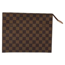 LOUIS VUITTON Damier Ebene Posh Toilette 26 Pouch N47543 LV Auth 120246-13