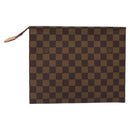 LOUIS VUITTON Damier Ebene Posh Toilette 26 Pouch N47543 LV Auth 120246-2