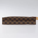 LOUIS VUITTON Damier Ebene Posh Toilette 26 Pouch N47543 LV Auth 120246-6