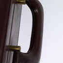 CARTIER Trunk Leather Red Gold Auth 120248-8