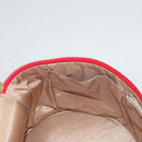 Burberrys Nova Check Pouch Canvas Beige Gold Auth 120260-18