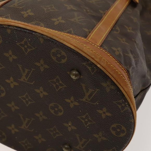 LOUIS VUITTON Monogram Bucket GM Shoulder Bag M42236 LV Auth 120276