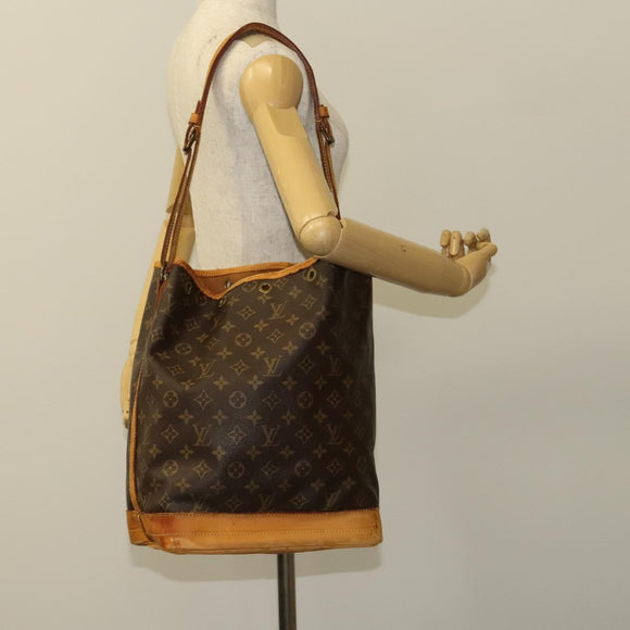LOUIS VUITTON Monogram Noe Shoulder Bag M42224 LV Auth 120286