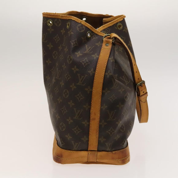 LOUIS VUITTON Monogram Noe Shoulder Bag M42224 LV Auth 120286