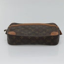 LOUIS VUITTON Monogram Compiegne 28 Clutch Bag M51845 LV Auth 120299-6