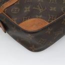 LOUIS VUITTON Monogram Compiegne 28 Clutch Bag M51845 LV Auth 120299-9