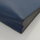 LOUIS VUITTON Epi Pochette Voyage Clutch Bag Blue M62912 LV Auth 120320-14