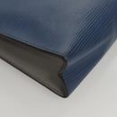LOUIS VUITTON Epi Pochette Voyage Clutch Bag Blue M62912 LV Auth 120320-15