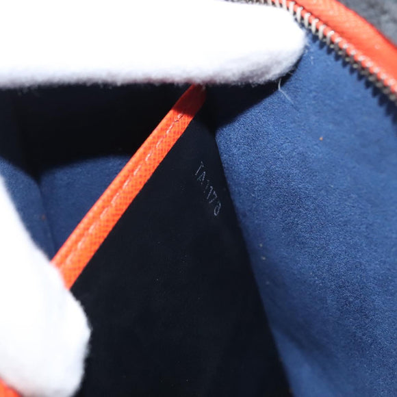 LOUIS VUITTON Epi Pochette Voyage Clutch Bag Blue M62912 LV Auth 120320