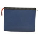 LOUIS VUITTON Epi Pochette Voyage Clutch Bag Blue M62912 LV Auth 120320-2