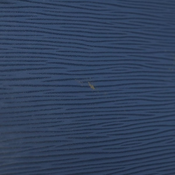 LOUIS VUITTON Epi Pochette Voyage Clutch Bag Blue M62912 LV Auth 120320