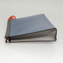 LOUIS VUITTON Epi Pochette Voyage Clutch Bag Blue M62912 LV Auth 120320-4