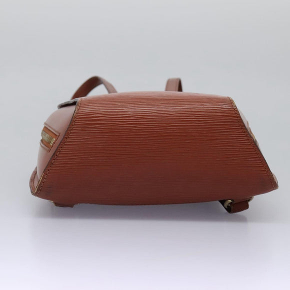 LOUIS VUITTON Epi Mabillon Backpack Brown M52233 LV Auth 120322
