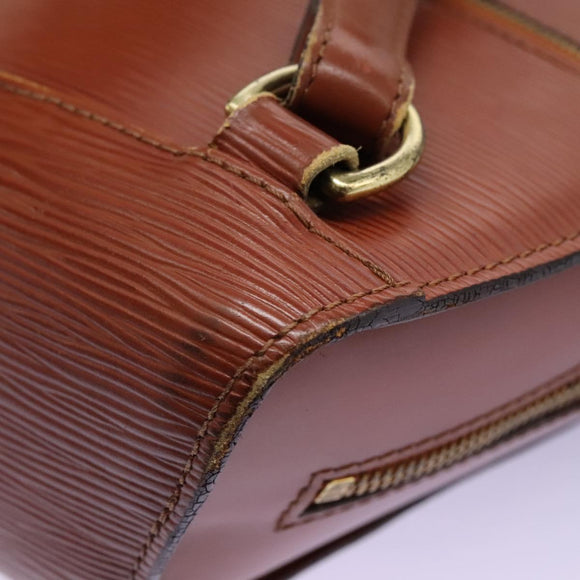 LOUIS VUITTON Epi Mabillon Backpack Brown M52233 LV Auth 120322