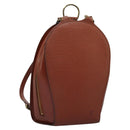 LOUIS VUITTON Epi Mabillon Backpack Brown M52233 LV Auth 120322-1